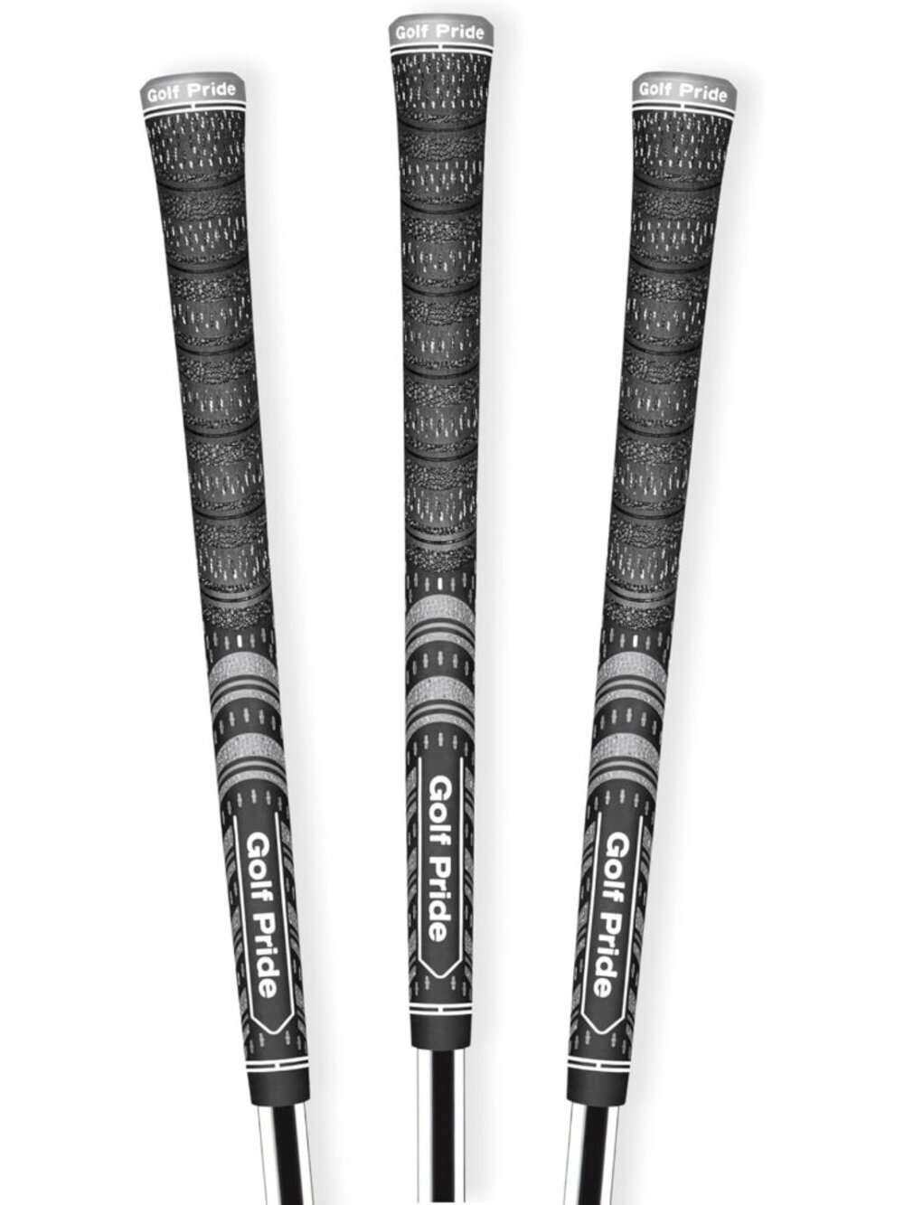 Golf Pride MCC Golf Club Grip, Black/Grey, Standard & Midsize